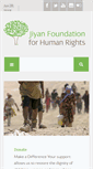 Mobile Screenshot of jiyan-foundation.org