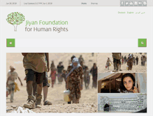 Tablet Screenshot of jiyan-foundation.org